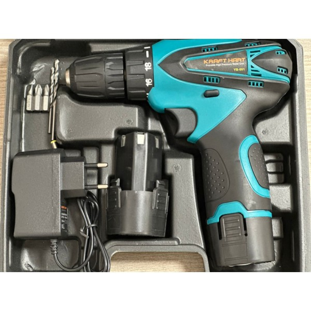 Kraft Hart 12V 1.5 Ah Li-On Şarjlı Çift Akülü Vidalama Matkap Elektrikli El Aletleri Fiyatı