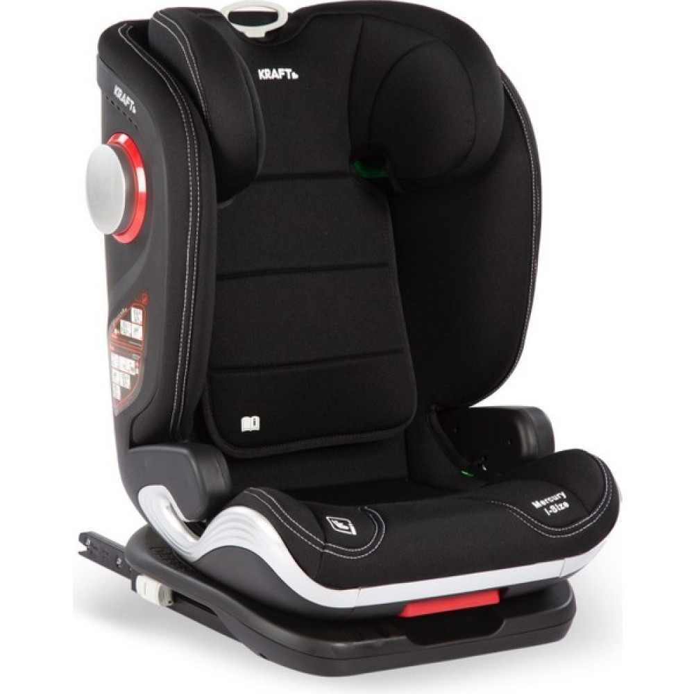 Kraft Mercury I-Size Oto Koltuğu 15-36 kg - Siyah Bebek Oto Koltuğu Fiyatı
