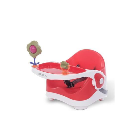 Kraft Oyuncaklı Booster Kırmızı Mama Sandalyesi