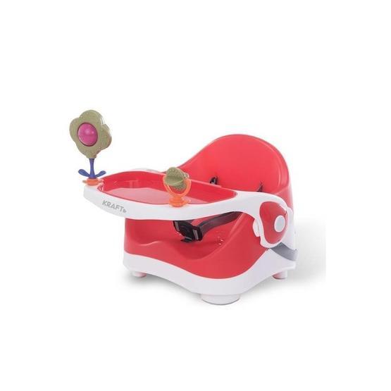 Kraft Oyuncaklı Booster Kırmızı Mama Sandalyesi