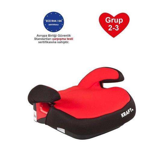 Kraft Oyuncaklı Booster Kırmızı Mama Sandalyesi