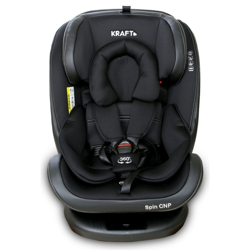 Kraft Spin Canopy 0-36 kg 360 ° Dönebilen İsofix'li Oto Koltuğu - Siyah Bebek Oto Koltuğu Fiyatı