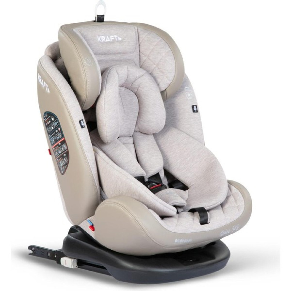 Kraft Spin Pr 0-36 kg Oto Koltuğu Bej Bebek Oto Koltuğu Fiyatı