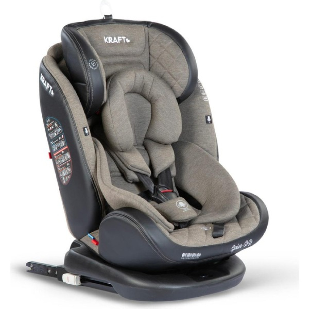 Kraft Spin Pr 0-36 kg Oto Koltuğu Yeşil Bebek Oto Koltuğu Fiyatı