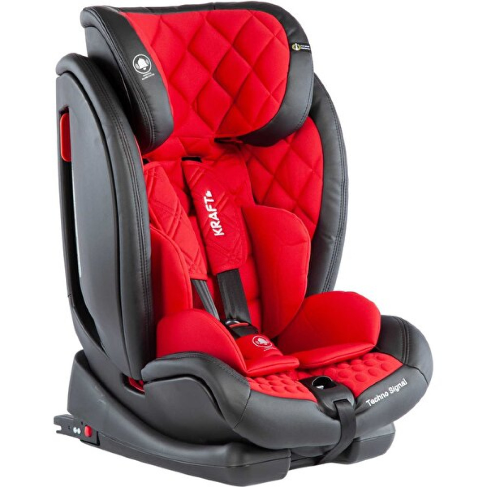 Kraft Techno Signal 9 - 36 kg Isofix Oto Koltuğu - Kırmızı Bebek Oto Koltuğu Fiyatı