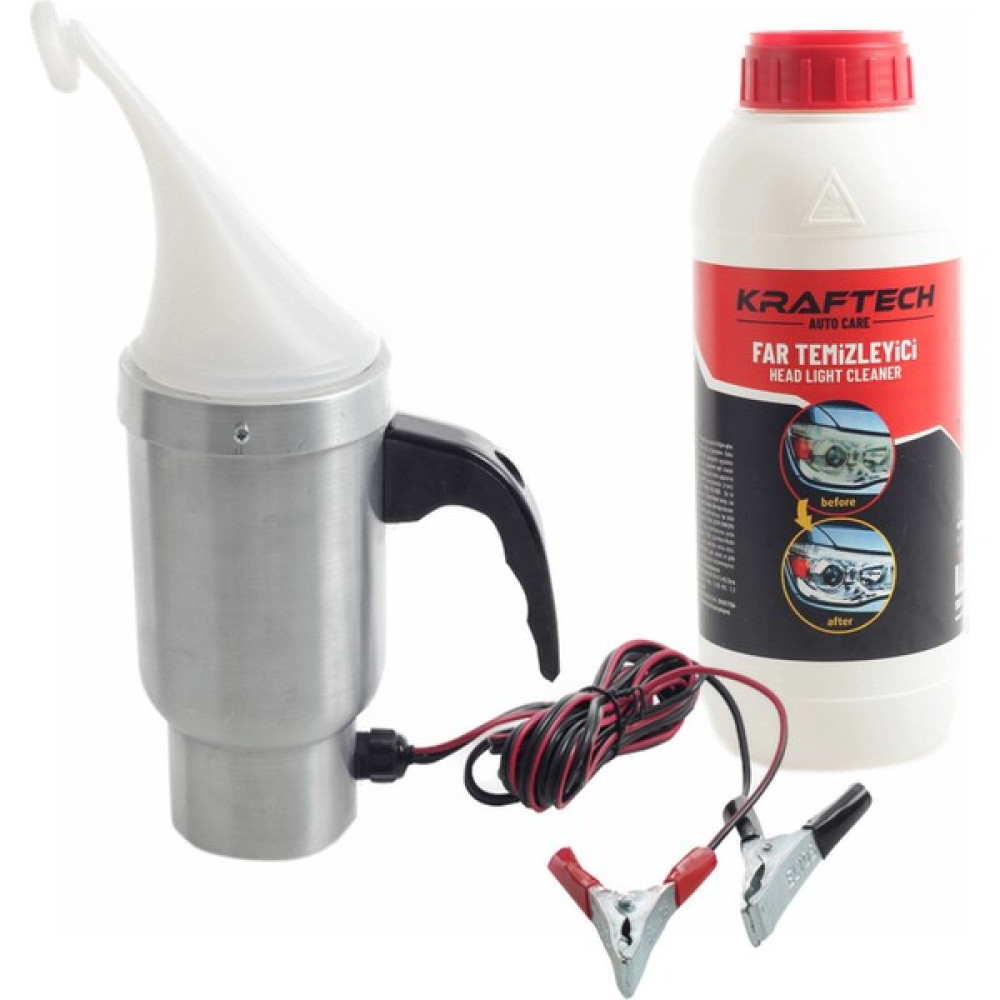 Kraftech Buharlı Far Temizleme Far Parlatma Seti 12 Volt Oto Çizik Giderici Fiyatı