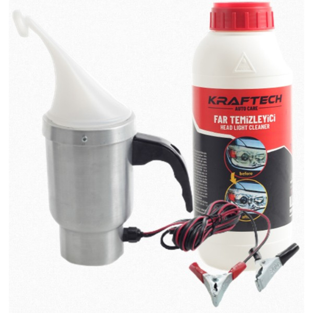 Kraftech Far Temizleme Far Parlatma Seti 12 Volt Oto Çizik Giderici Fiyatı