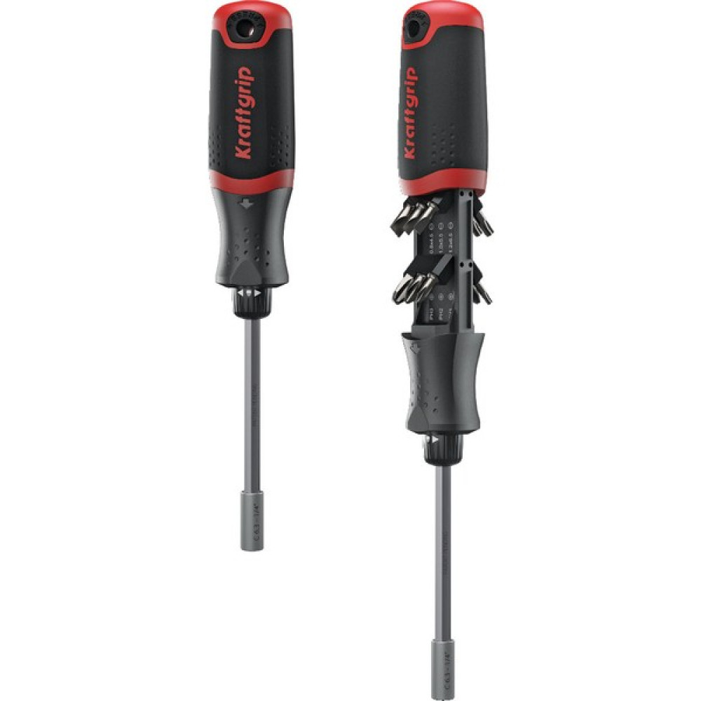 Kraftgrip 45296 Profesyonel Sağ Sol Cırcırlı Bits Uç Tornavidası 13 Parça Oto Boyaları Fiyatı