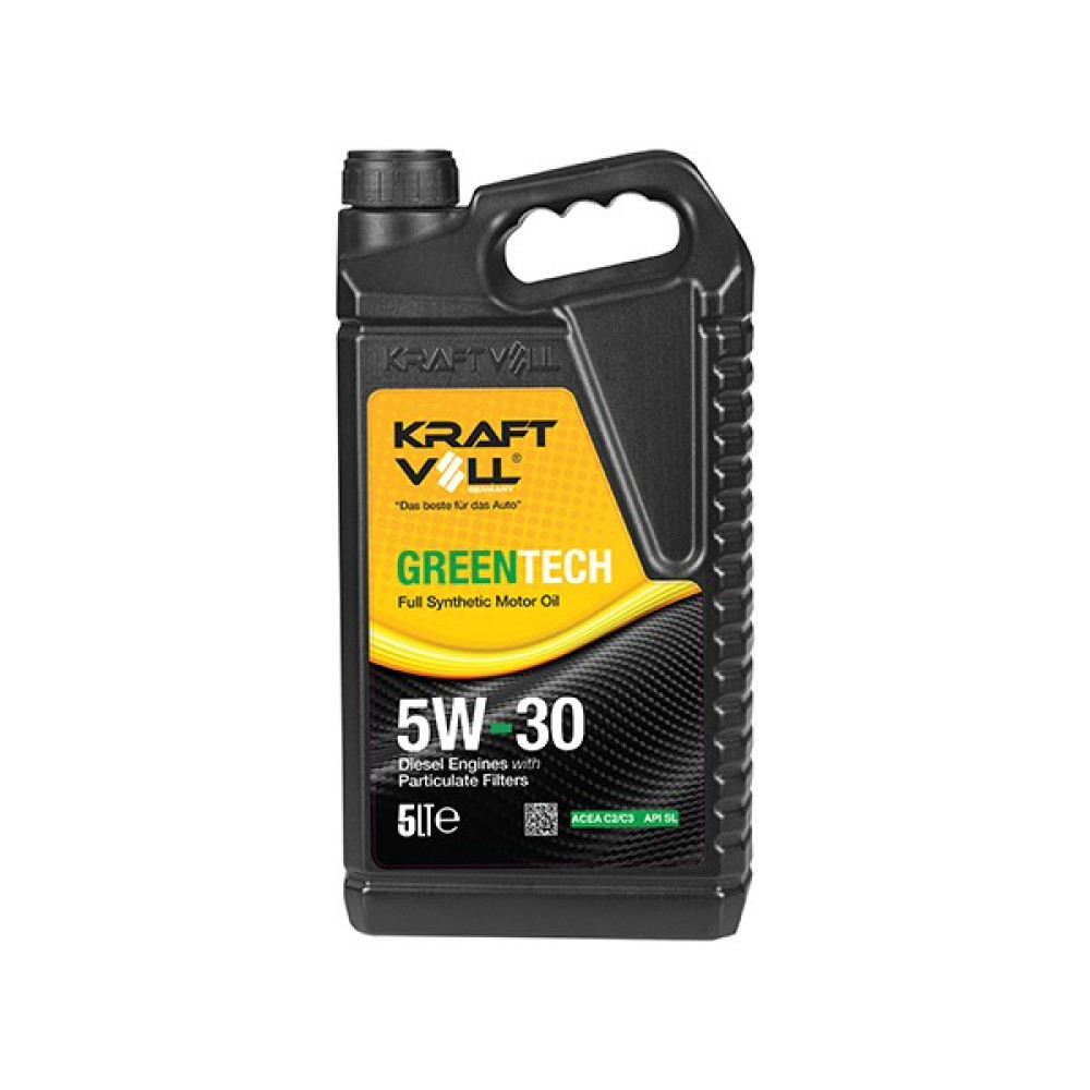 Kraftvoll 5W 30 Greentech 5 Litre Motor Yağı Motor Yağı Fiyatı