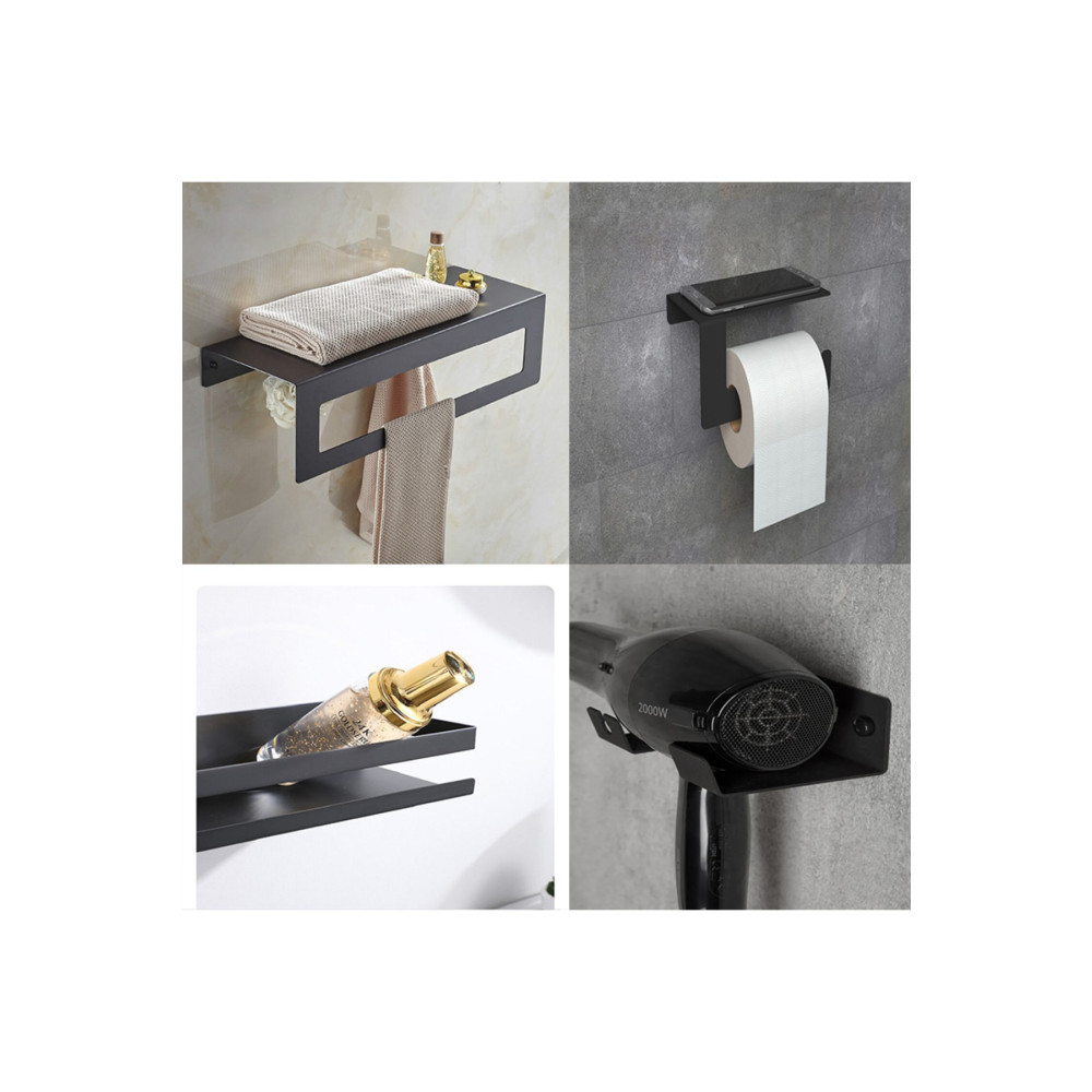 kraker Banyo Düzenleyici Set Havluluk Tuvalet Kagıtlıgı Şampuanlık Saç Kurutma Makina Askısı Banyo Aksesuarları Fiyatı