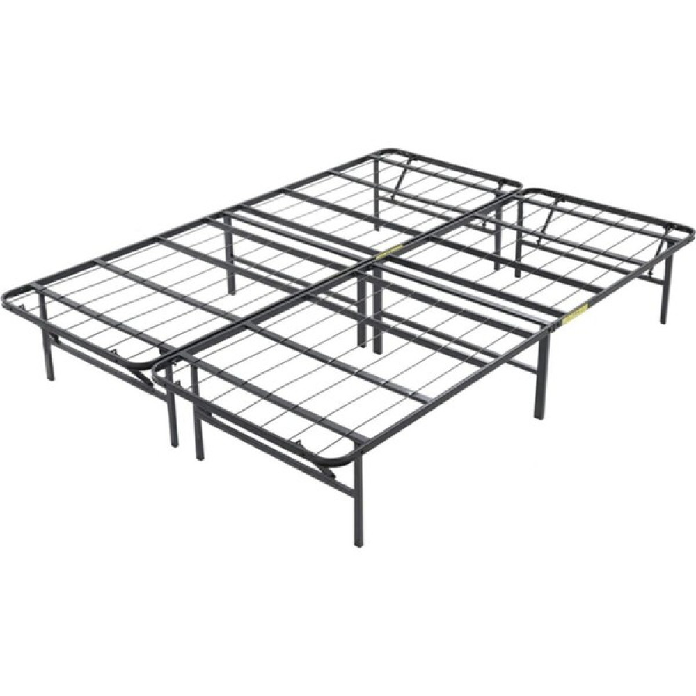 Kraker Metal Katlanabilir Yatak - 140 x 190 cm - Siyah Baza Fiyatı