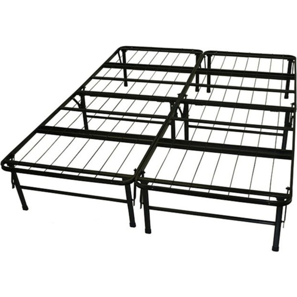 Kraker Metal Katlanabilir Yatak - 160 x 200 cm - Siyah Baza Fiyatı
