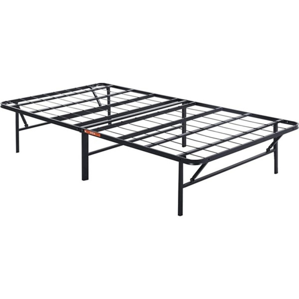 Kraker Metal Katlanabilir Yatak - 90 x 200 cm - Siyah Karyola Fiyatı