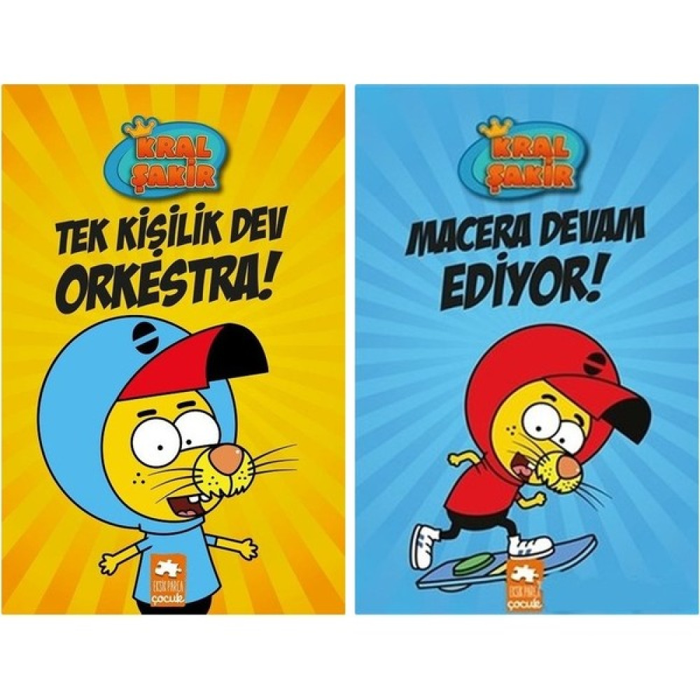 Kral Şakir 1 & 2 Set - Tek Kişilik Dev Orkestra & Macera Devam Ed Çocuk Roman Fiyatı