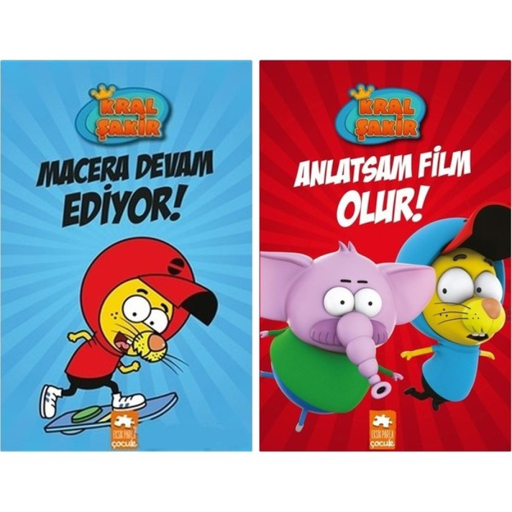 Kral Şakir 2 & 3 Set - Macera Devam Ediyor & Anlatsam Film Olur Çocuk Klasikleri Fiyatı