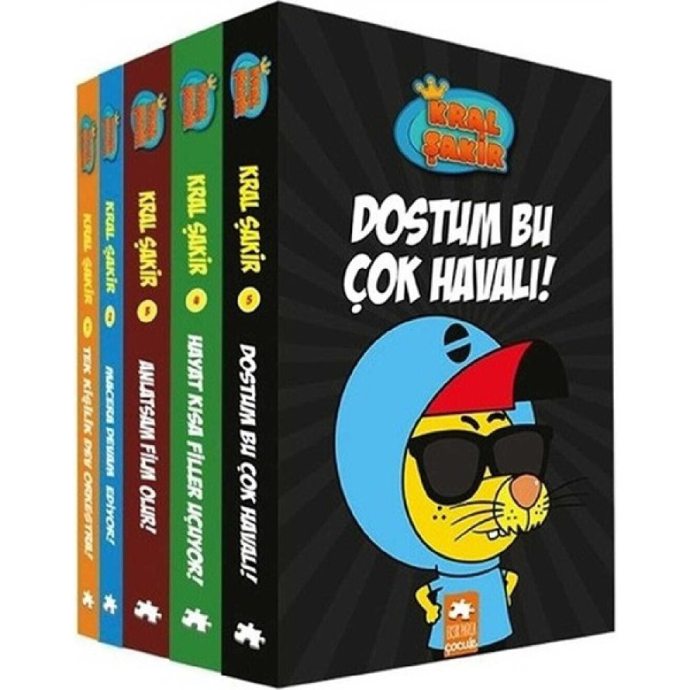 Kral Şakir 5 Kitap Takım Set - Varol Yaşaroğlu Çocuk Masal Fiyatı