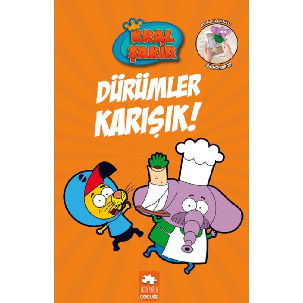 Kral Şakir 6: Dürümler Karışık (Ciltli) - Varol Yaşaroğlu Çocuk Öykü Fiyatı