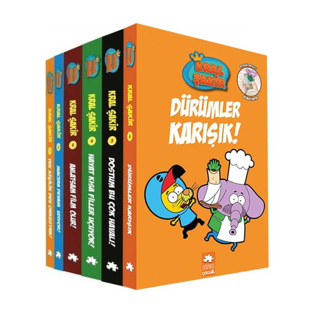 Kral Şakir 6 Kitap Takım Set - Varol Yaşaroğlu Çocuk Öykü Fiyatı