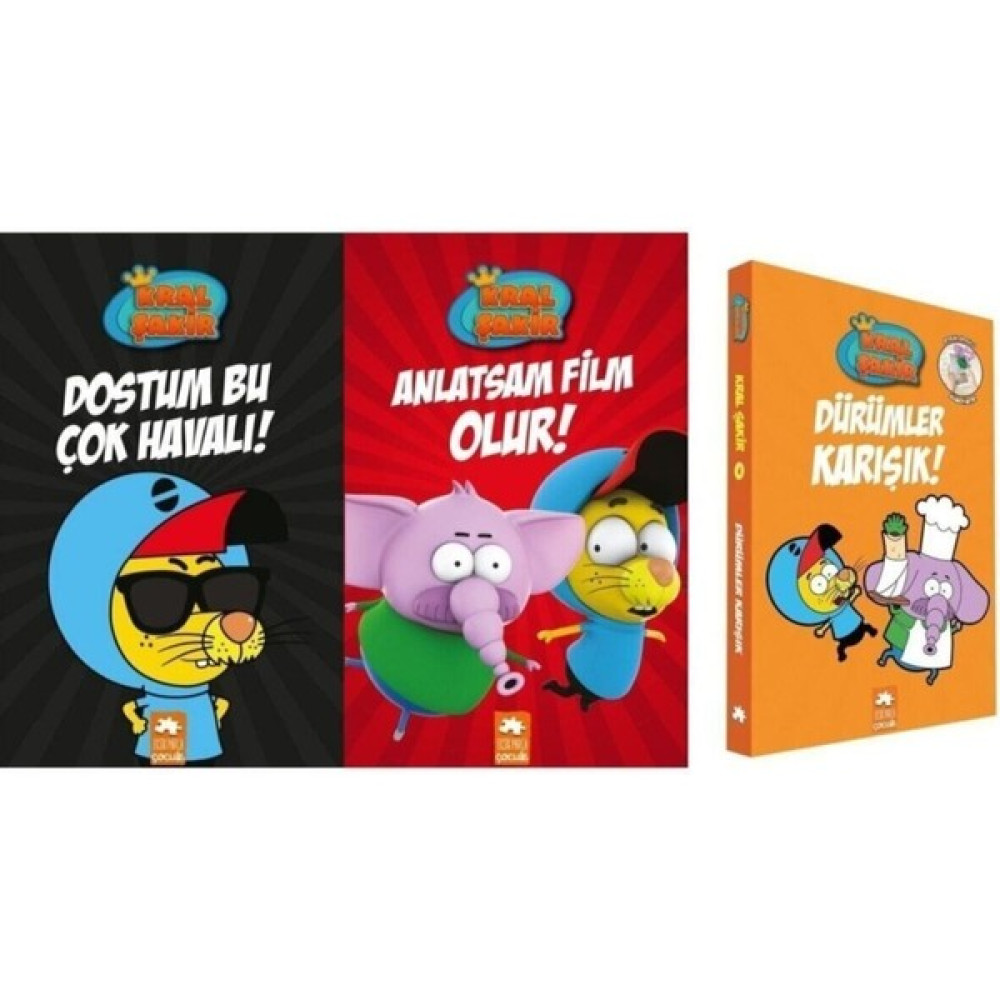 Kral Şakir Dostum Bu Çok Havalı - Kral Şakir Anlatsam Film Olur - Kral Şakir Dürümler Karışık Çocuk Masal Fiyatı