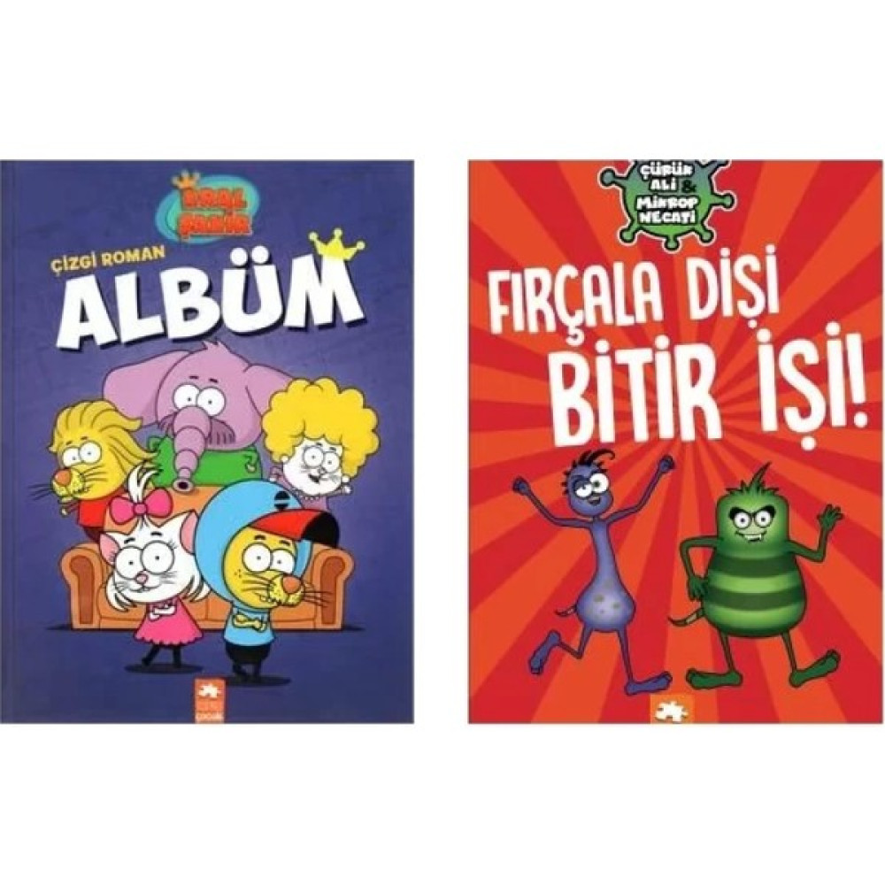 Kral Şakir Fırçala Bitir Işi ve Çizgi Roman Albüm Okul Öncesi Eğitici & Öğretici Kitaplar Fiyatı