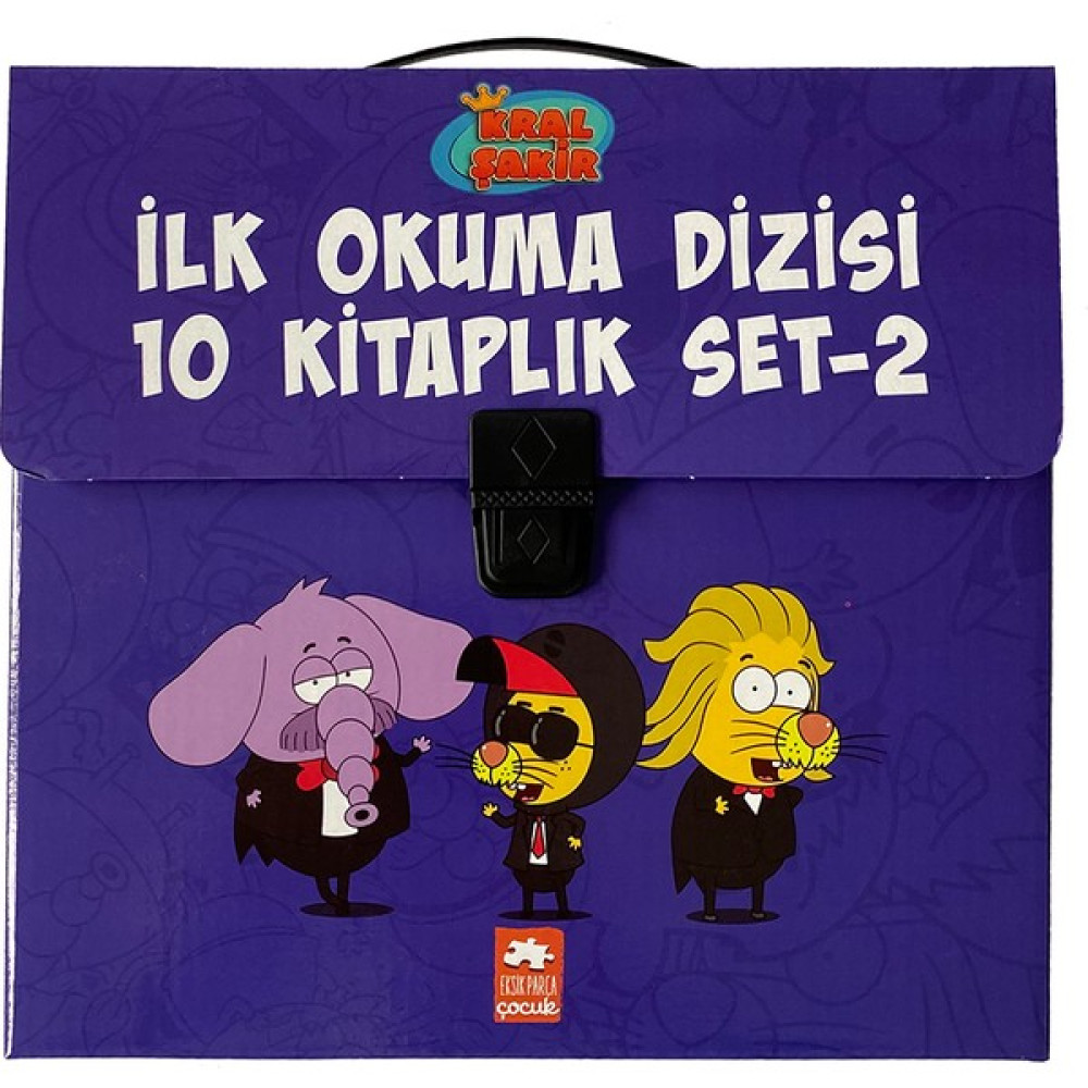 Kral Şakir Ilk Okuma Dizisi 2.seri Çantali Set-2 (10 Kitap) - Varol Yaşaroğlu Çocuk Öykü Fiyatı