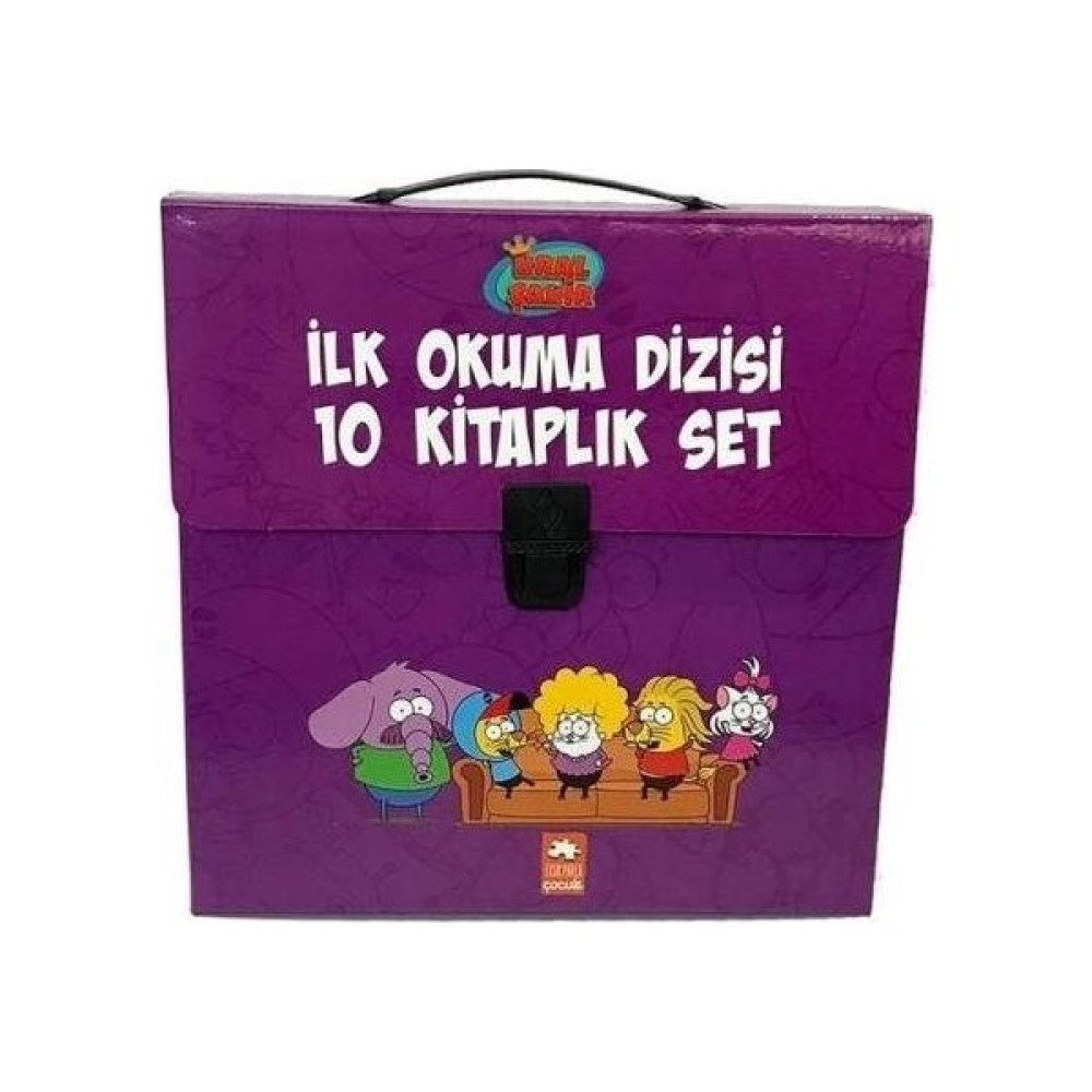 Kral Şakir Ilk Okuma Kitapları Mor Çantalı Set 10 Kitap - Varol Yaşaroğlu Çocuk Öykü Fiyatı