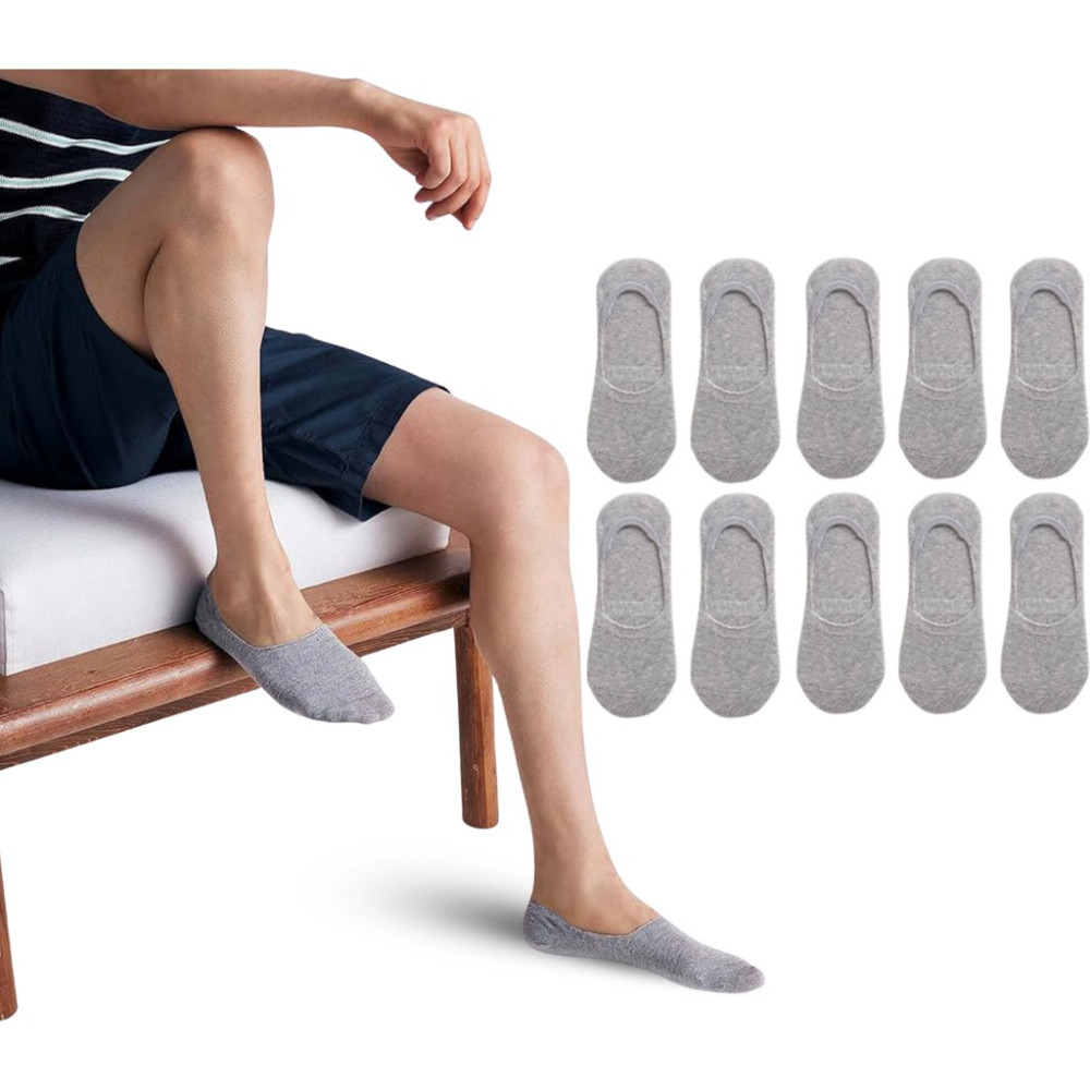 Kral Socks Kadın - Erkek Düz Desen (10 Çift) Pamuklu Terletmez Babet Çorap Soket Çorap Fiyatı