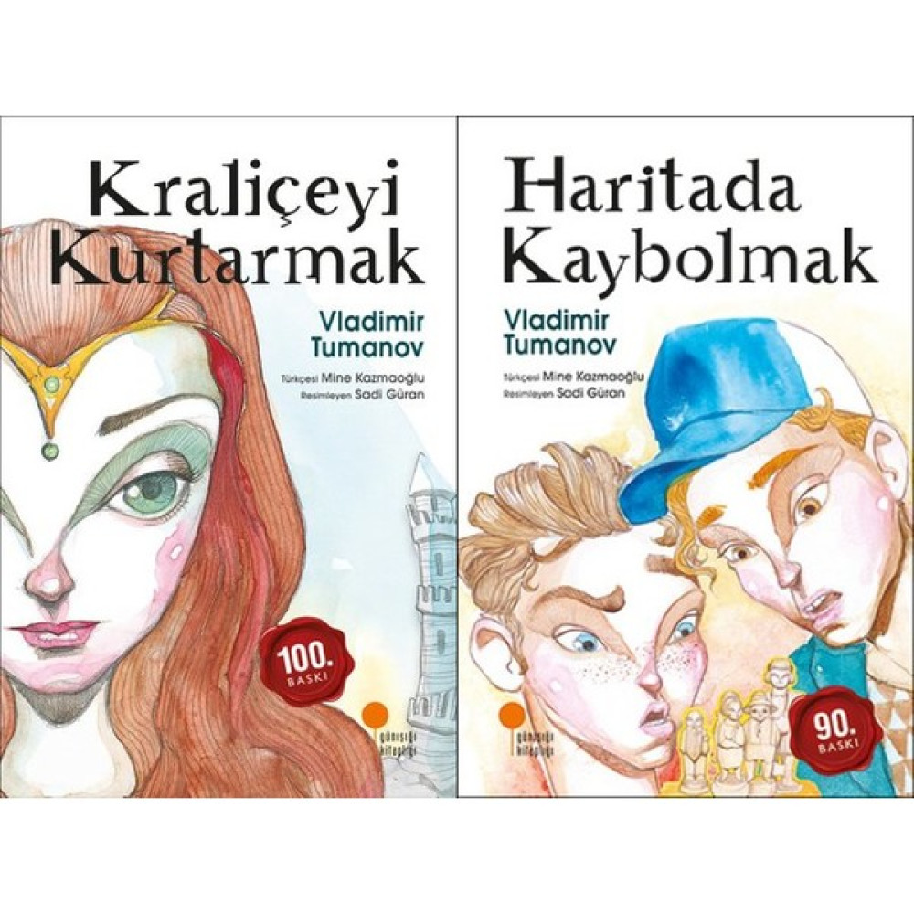 Kraliçeyi Kurtarmak - Haritada Kaybolmak 2 Kitap Set Vladimir Tumanov Günışığı Çocuk Roman Fiyatı