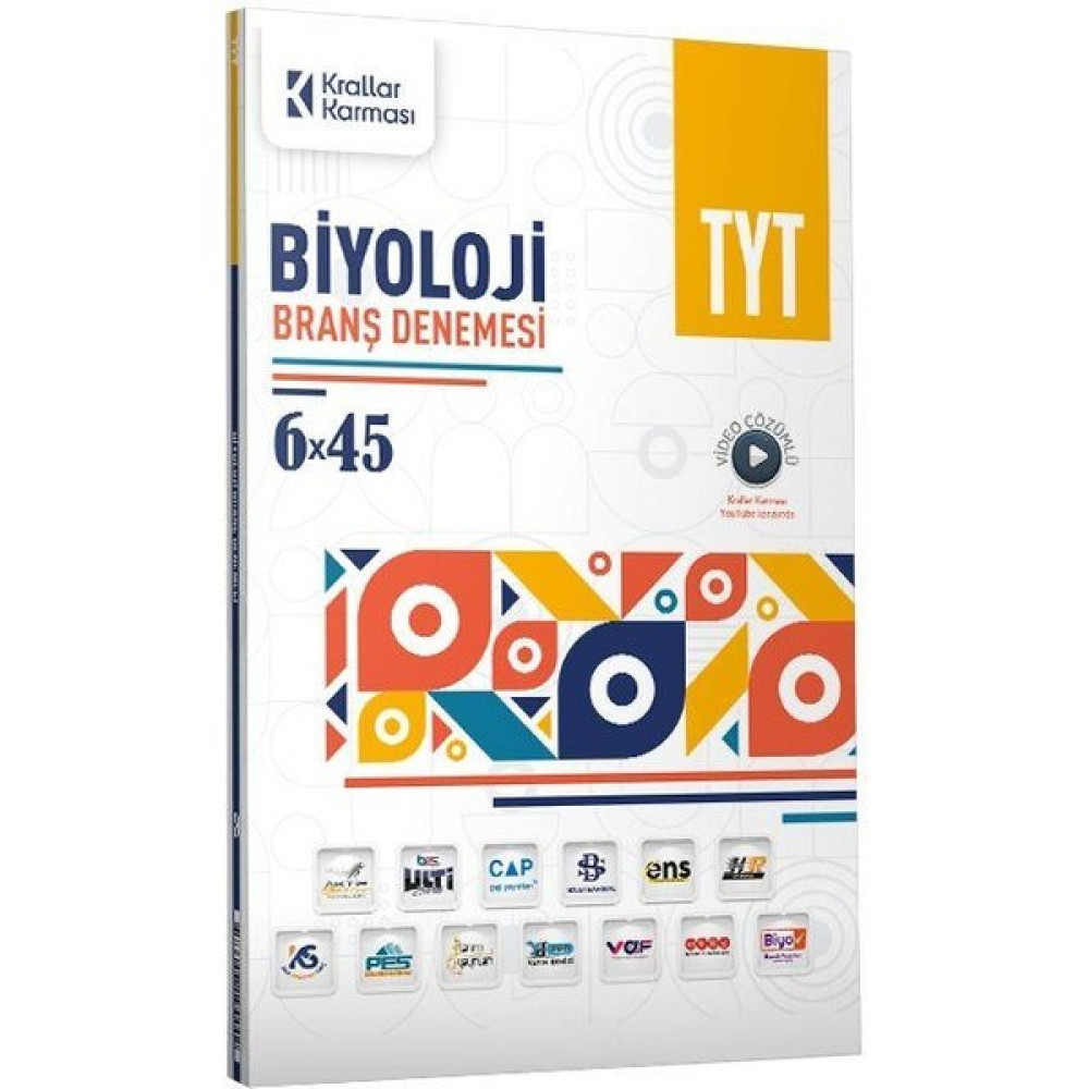 Krallar Karması TYT Biyoloji 6 x 45 Branş Deneme Krallar Karması Temel Yeterlilik Testi (TYT) Fiyatı