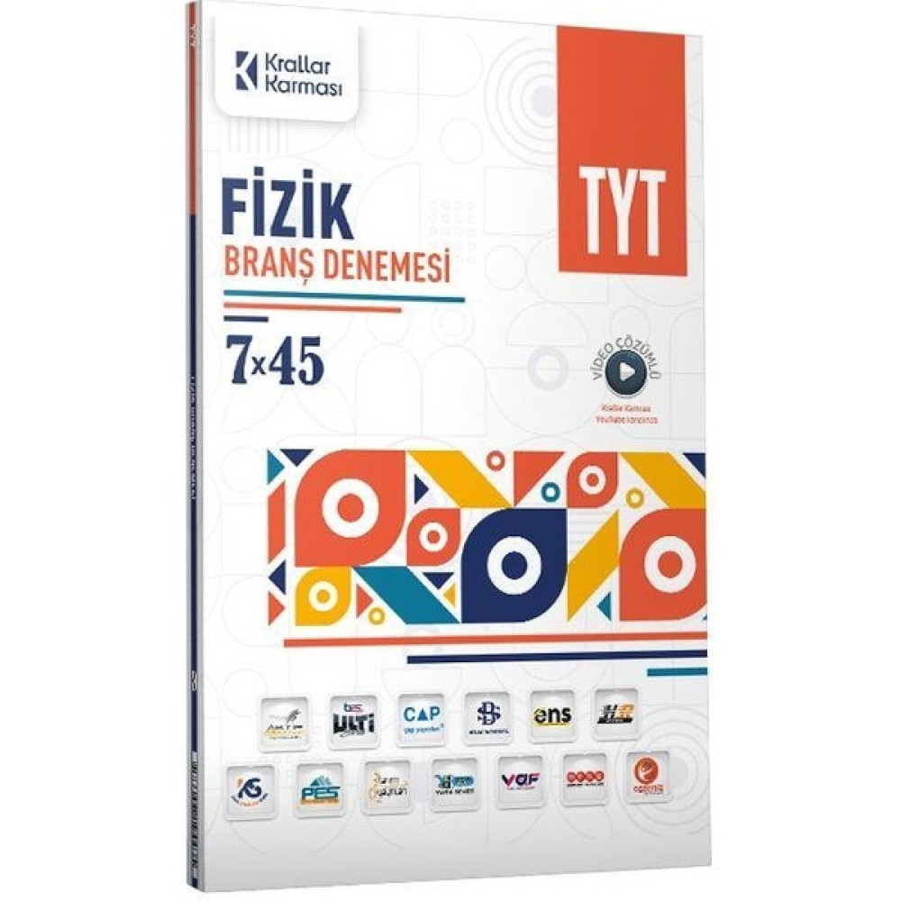 Krallar Karması TYT Fizik 7 x 45 Branş Deneme Krallar Karması Temel Yeterlilik Testi (TYT) Fiyatı