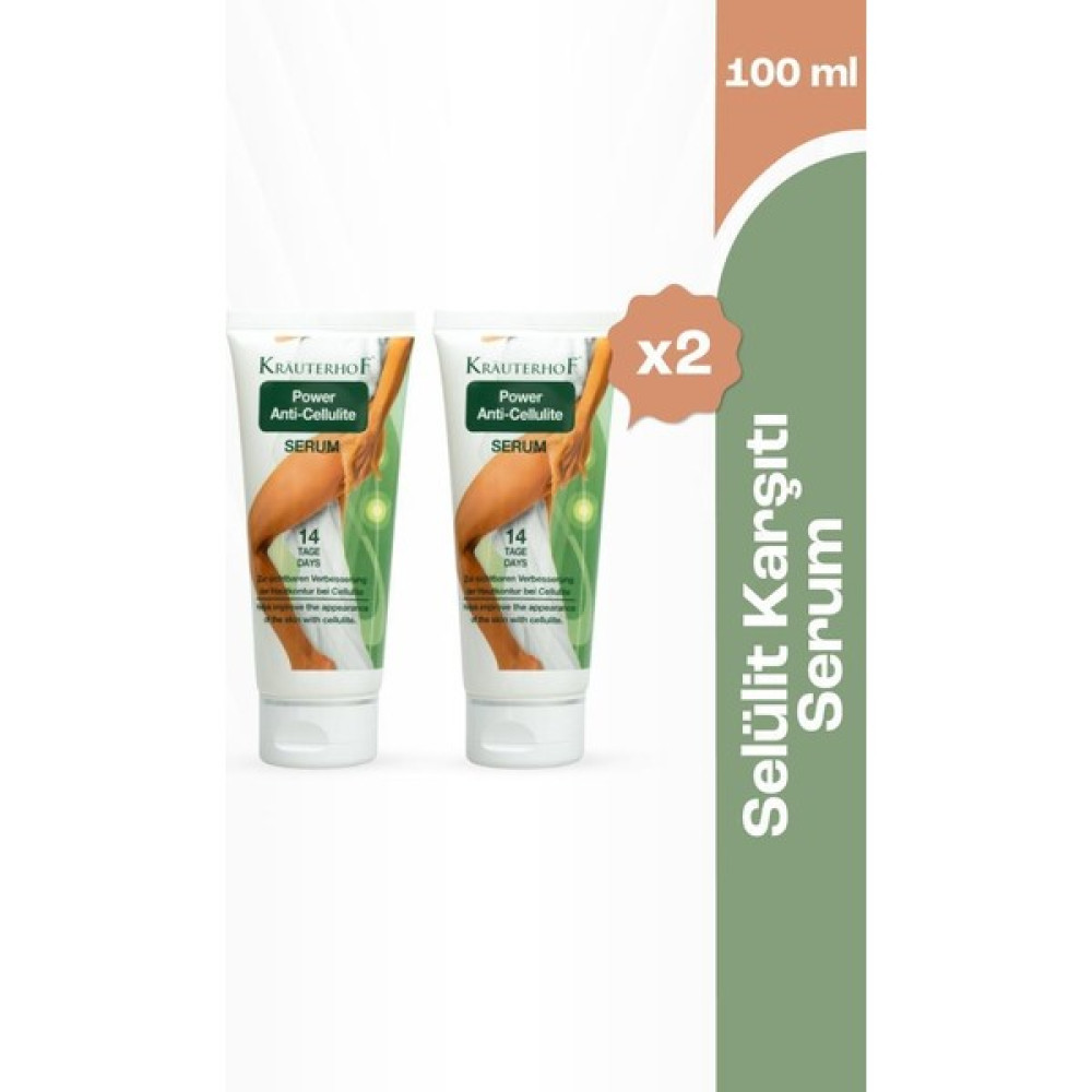 Krauterhof Anti Selülit Serum 100 ml X2 Adet Vücut Sıkılaştırıcı ve İncelticiler Fiyatı