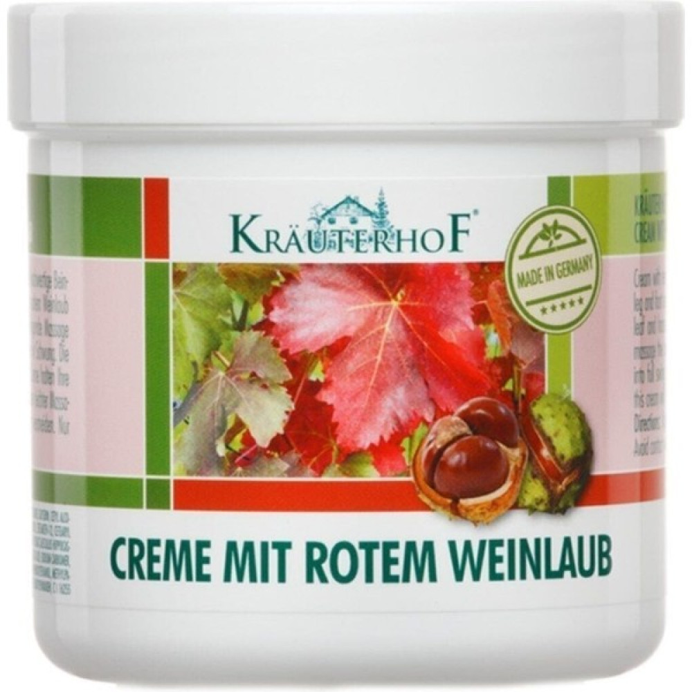 Krauterhof Kırmızı Asma Yaprağı Ayak ve Bacak Kremi 250 ml El Bakımı Fiyatı