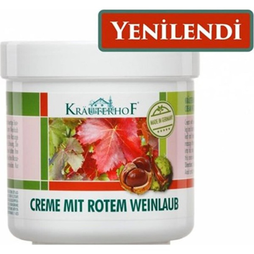 Krauterhof Kırmızı Üzüm Yaprağı Kremi 250 ml Ayak Bakımı Fiyatı