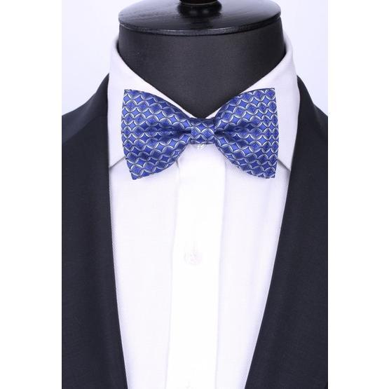 Kravatkolik P121 Motif Desen Mavi Papyon