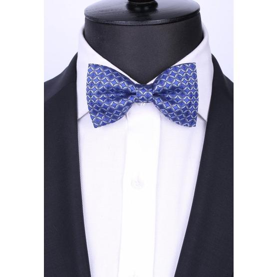 Kravatkolik P121 Motif Desen Mavi Papyon