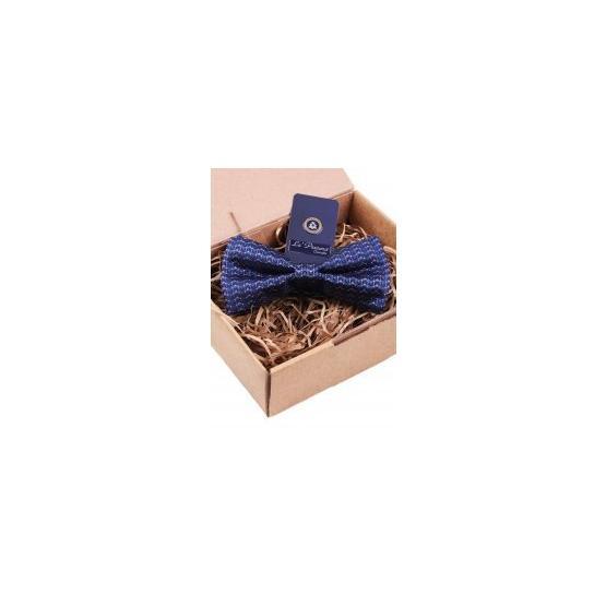 Kravatkolik P628 Lacivert Motif Desen Papyon