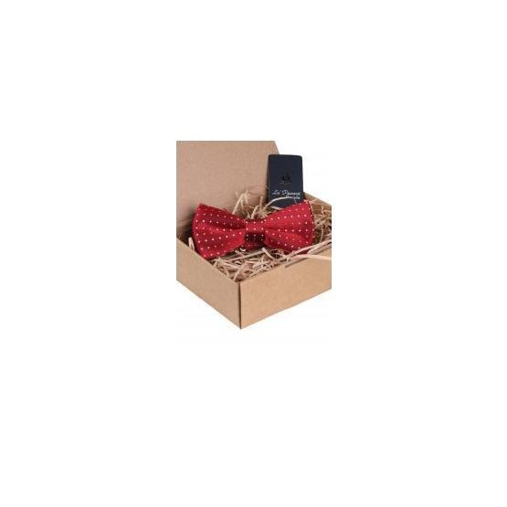 Kravatkolik P657 Kırmızı Puantiye Desen Papyon