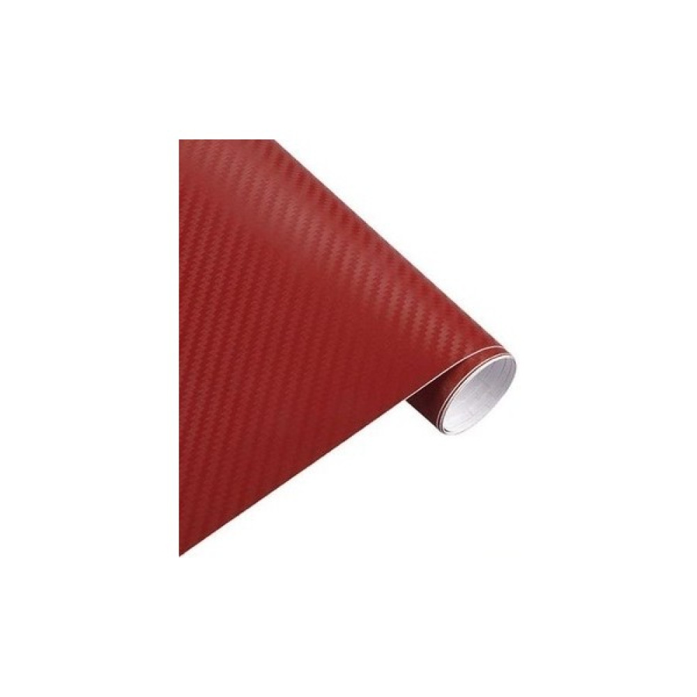 KRC Display Karbon Folyo 3D Yapışkanlı Kaplama Folyosu Tüm Renkler 152 cm x 1 mt - Bordo Oto Boyaları Fiyatı