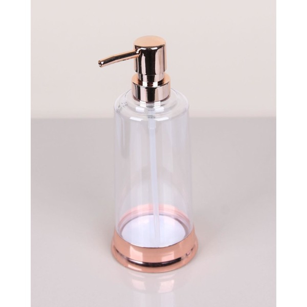 Krd Akrilik Sıvı Sabunluk Rose 500 ml Tekli - Pembe Sabunluk Fiyatı