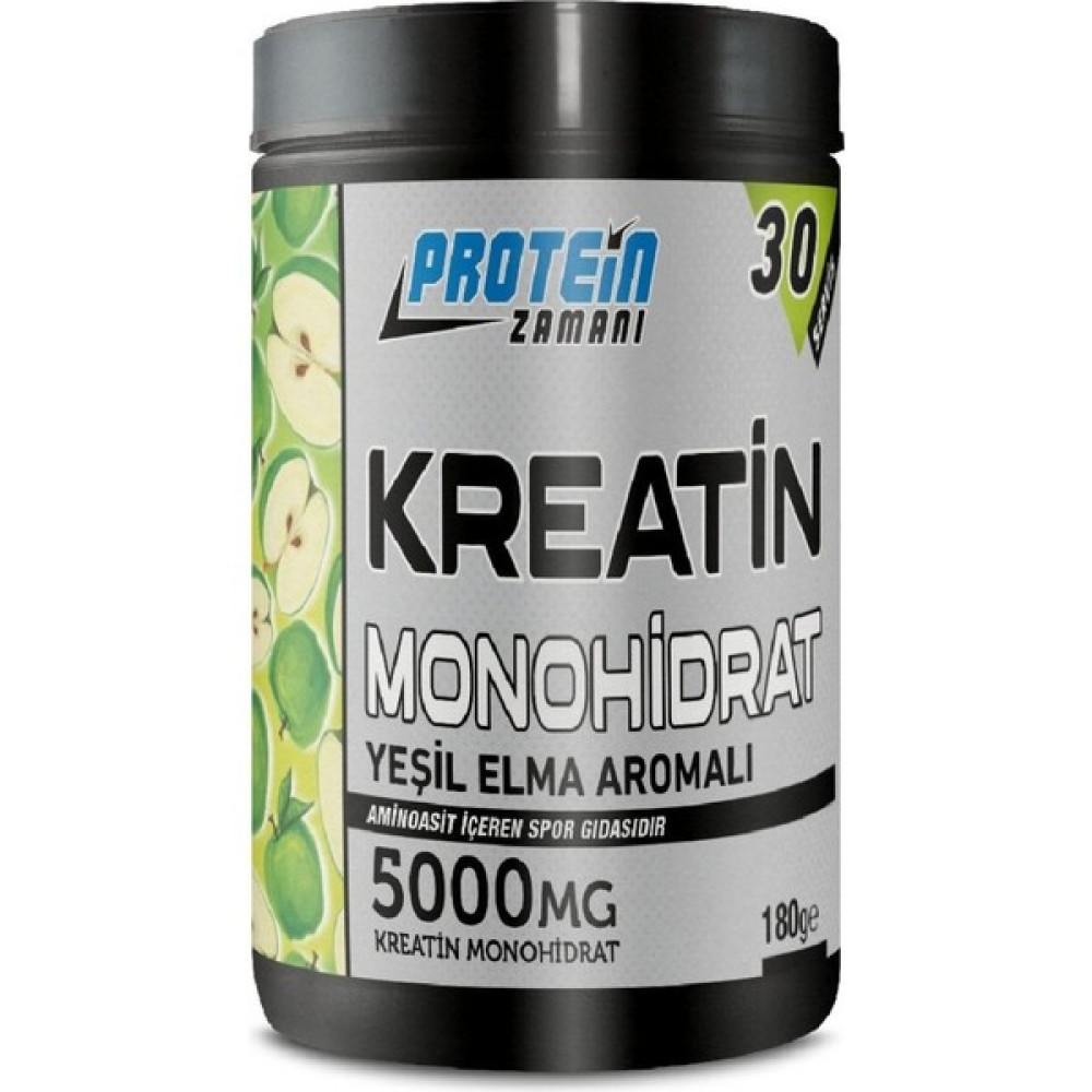 Kreatin Monohidrat 180 gr 30 Servis Yeşil Elma Sporcu Besinleri Fiyatı