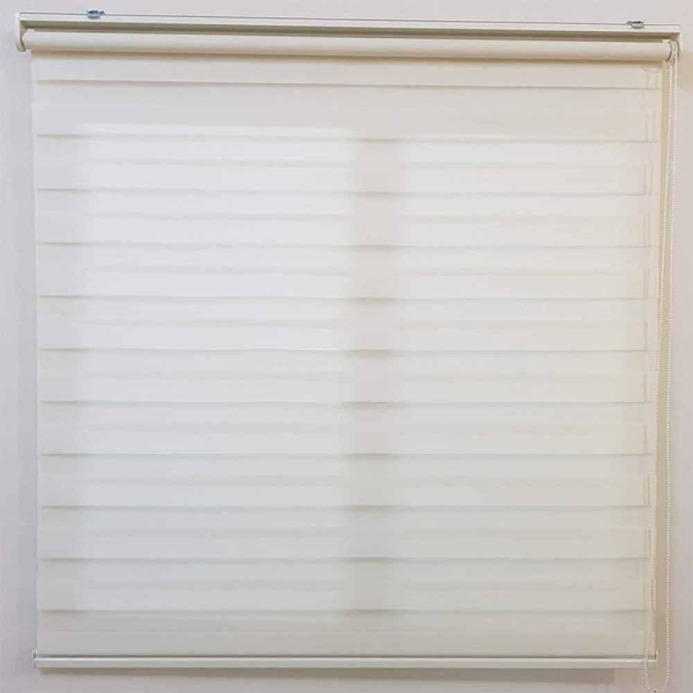 Krem Basic Düz Renk Ofis Ev Mutfak Zebra Perde - 100 x 200 cm Perde Fiyatı