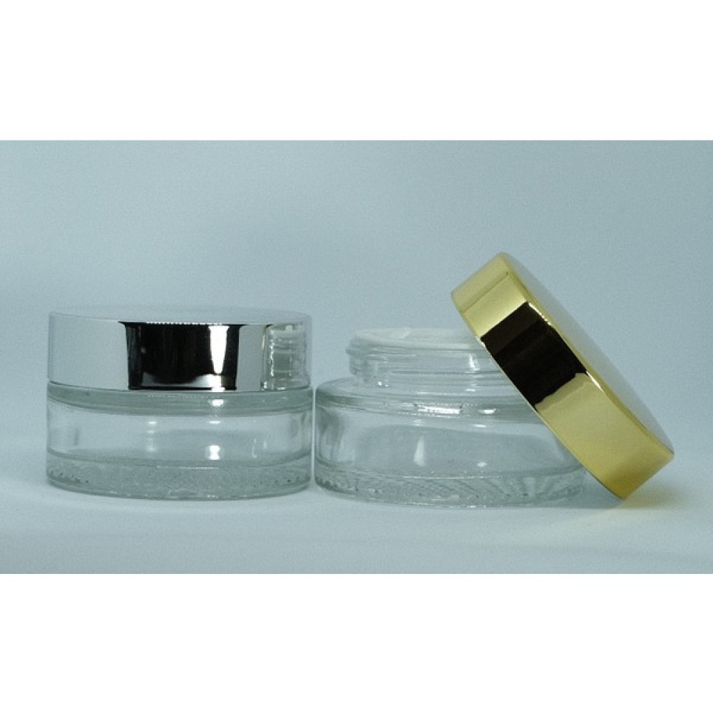 Krem Kutu 30 ml (2 Adet) Boş Şeffaf Gri Kapaklı Cam Kavanoz Oto Boyaları Fiyatı