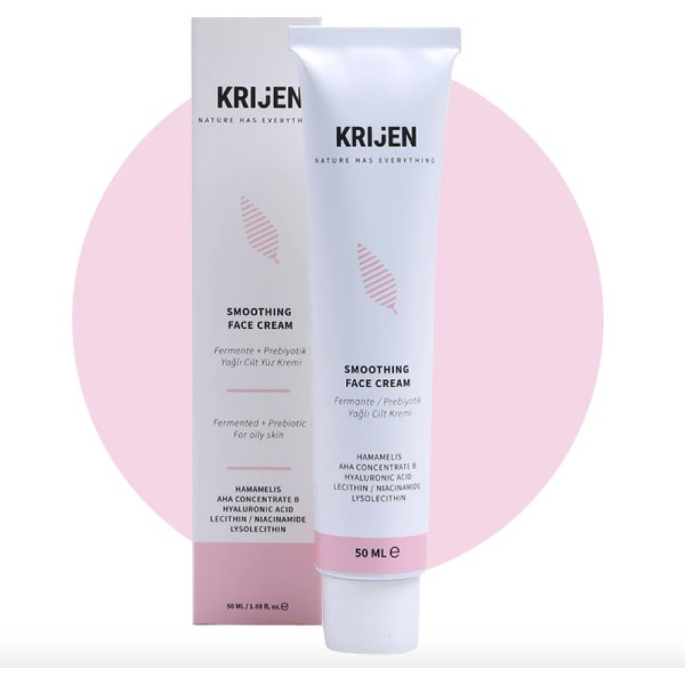 Krijen Aha + Lecithin | Fermente / Prebiyotik Yağlı Cilt Yüz Kremi 50 Gr Nemlendiriciler Fiyatı