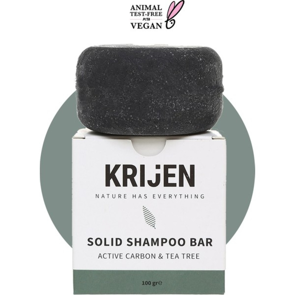 Krijen Aktif Karbon & Çay Ağacı Katı Şampuanı 100 Gr Şampuan ve Saç Kremi Fiyatı