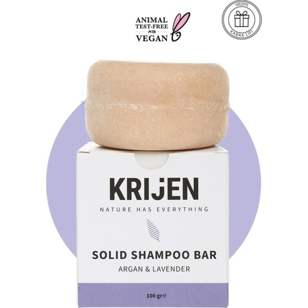 Krijen Argan & Lavanta Katı Şampuan 100 - 1 Şampuan ve Saç Kremi Fiyatı