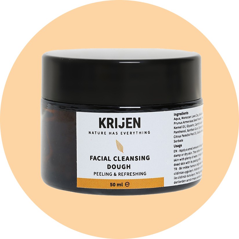 Krijen Peeling Etkili & Canlandırıcı Yüz Yıkama Hamuru 50 gr Cilt Temizleme ve Peeling Fiyatı