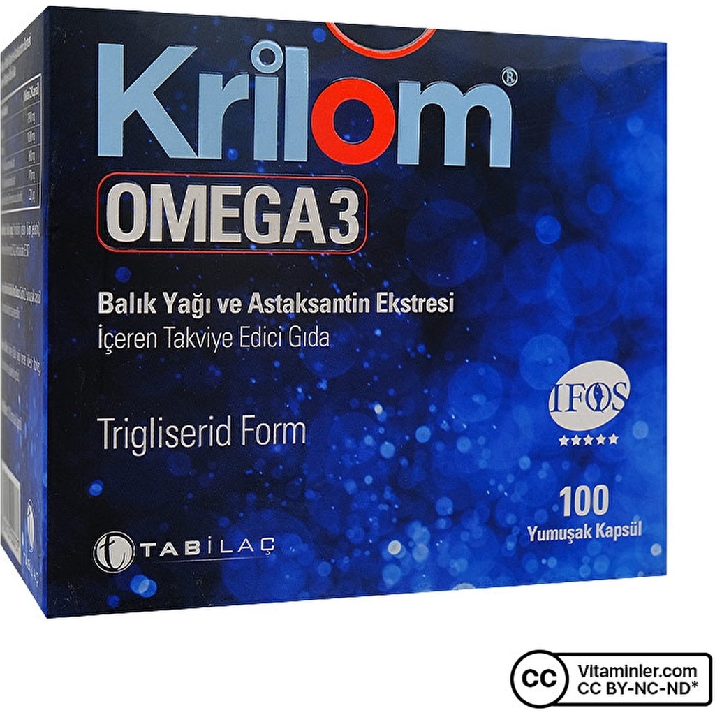Krilom Omega 3 100 Kapsül - 1 Diğer Fiyatı