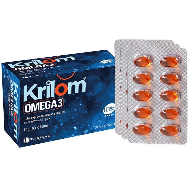 Krilom Omega 3 50 Yumuşak Kapsül Diğer Fiyatı