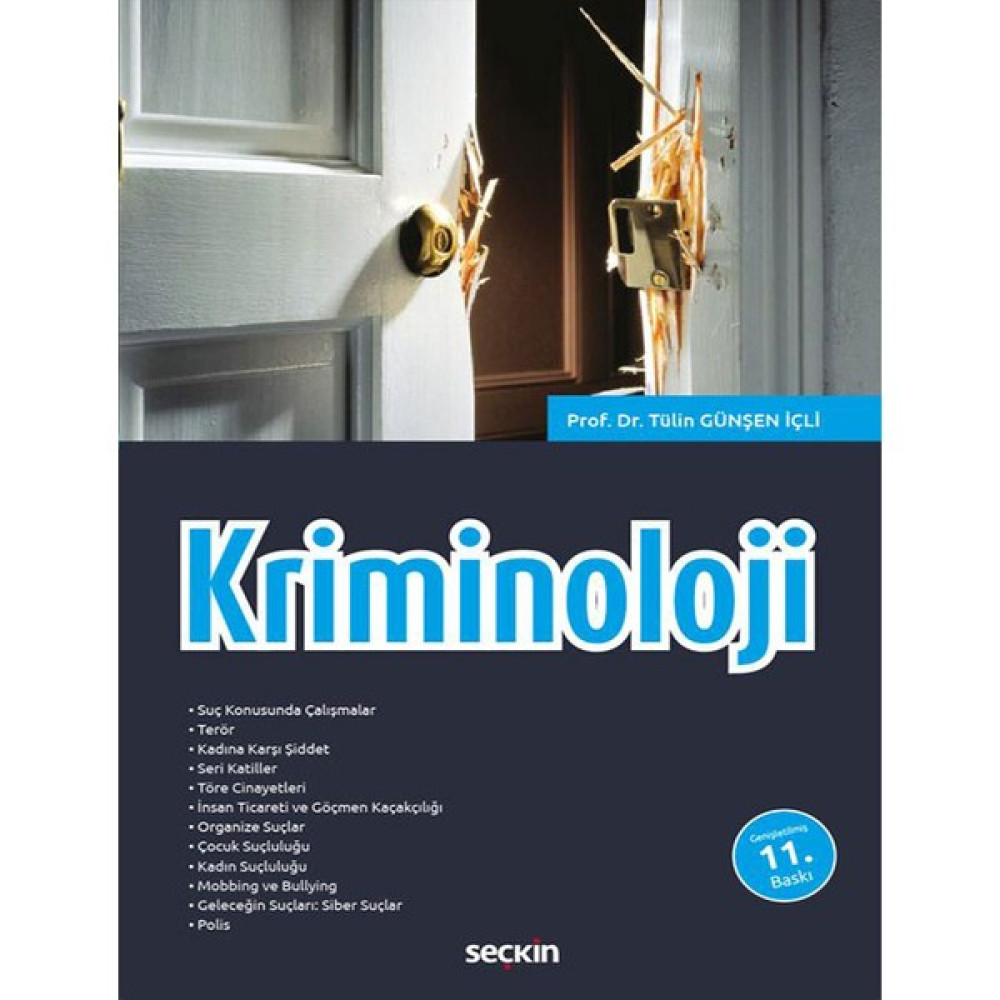 Kriminoloji - Tülin Günşen Içli Hukuk Kitapları Fiyatı