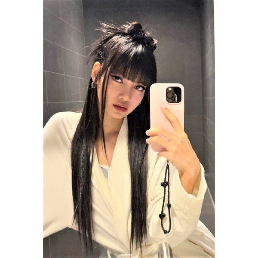 Krimo Fashion Kpop Blacpink Lisa Siyah Kalpli Boncuklu Telefon Charmı Süsü Cep Telefonu Aksesuarı Fiyatı